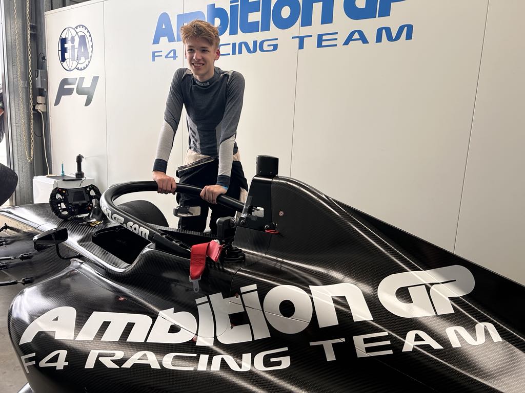 Ambition GP team driver, James Raaymakers