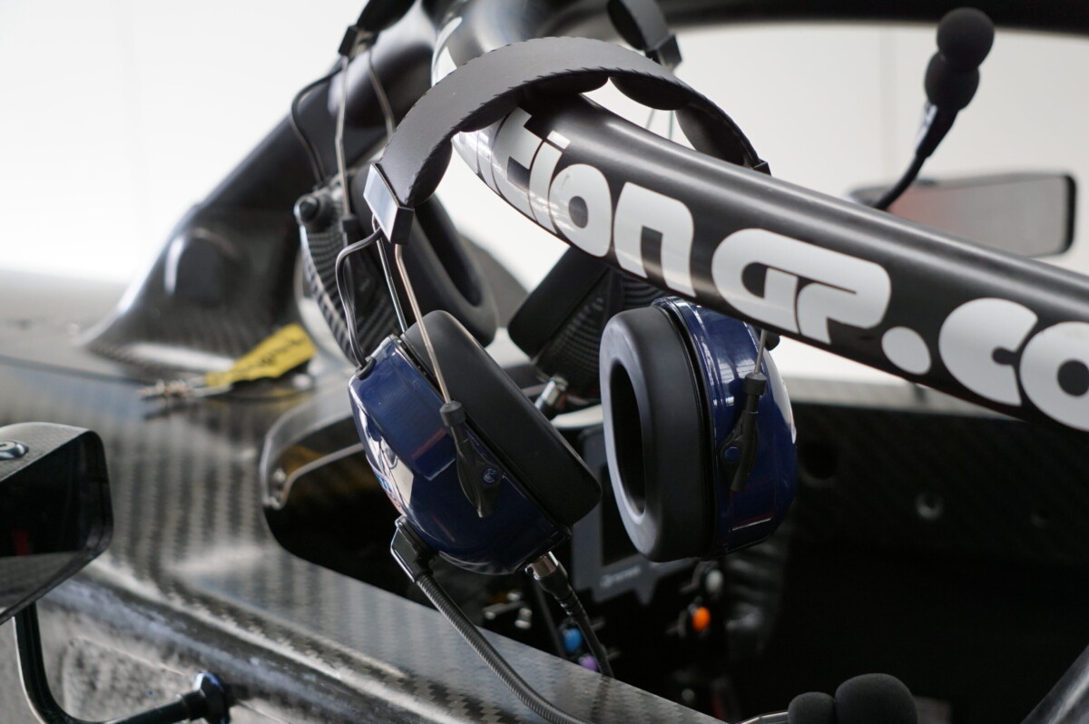 Ambition GP radio comms over the FIA Halo