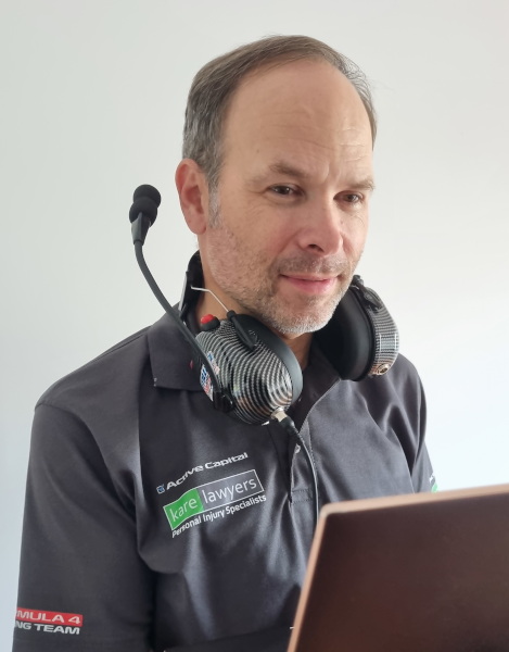 Ambition GP Chassis Engineer Damian Knight Ambition GP Formula 4 Racing Chassis Engineer - DAmian Knight
